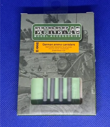 Picture of 1/35 Metal ammo cannister for 8.5 cm Kw.K.43  (Panzer VI B Kingtiger) - Eureka XXL E-008
