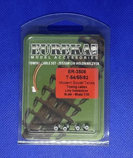 Picture of 1/35 Towing cable for modern soviet Tanks (T-54, T-55, T-62) - Eureka XXL ER-3506