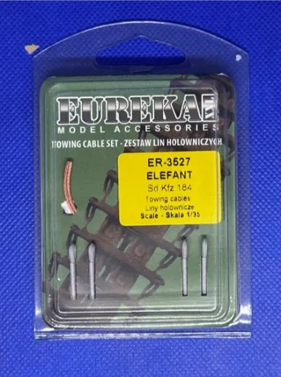 Picture of 1/35 Towing cable for the WWII Germany Sturmgeschütz Elefant - Eureka XXL ER-3527