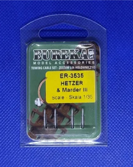 Picture of 1/35 Towing cable for Hetzer, Marder III and their derivatives - Eureka XXL ER-3535