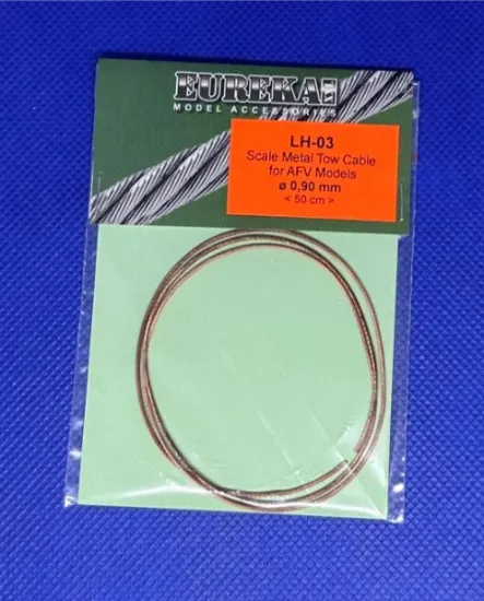 Picture of 1/35 0.9mm Metal wire rope for AFV Kits - Eureka XXL LH-03
