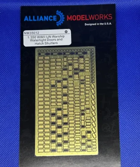 Picture of 1/350 WWII IJN vessel watertight doors and hatch shutters - Alliance Model Works NW35012