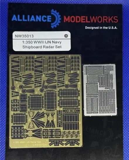 Picture of 1/350 WWII IJN shipboard radars - Alliance Model Works NW35013