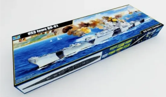 Picture of 1/200 USS Iowa BB-61 1944 - TRUMPETER 03706