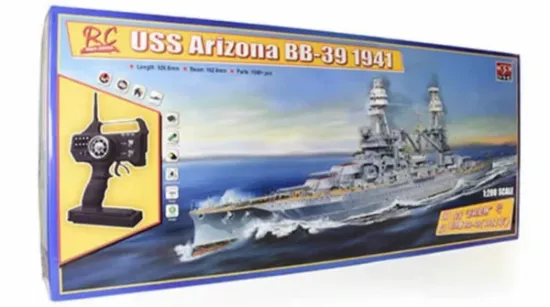 Picture of 1/200. 2.4G R/C USSArizona BB-39 1941 - TRUMPETER 07015