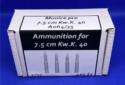 Picture of I/35 Ammunition for 7,5 cm Kw.K 40 - Firma49 A064/35