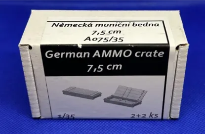 Picture of I/35 German AMMO crate 7,5 cm - Firma49 A075/35
