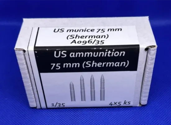 Picture of I/35 US ammunition 75 mm (Sherman) - Firma49 A096/35