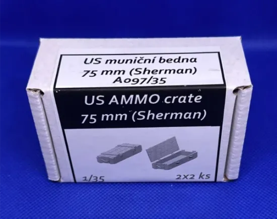 Picture of I/35 US AMMO crates 75 mm (Sherman) - Firma49 A097/35