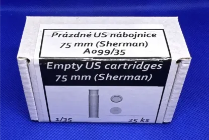 Picture of I/35 Empty US cartridges 75 mm (Sherman) - Firma49 A099/35