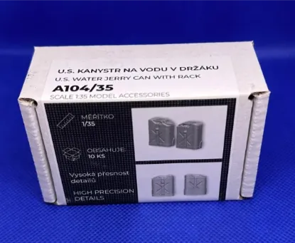Picture of I/35 20L Water Jerry Can – USA with Rack - Firma49 A104/35