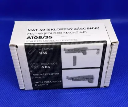 Picture of I/35 MAT 49 Submachine Gun with Folded Magazine - Firma49 A108/35