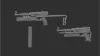 Picture of I/35 MAT 49 Submachine Gun with Folded Magazine - Firma49 A108/35