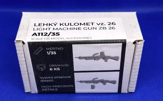 Picture of I/35 ZB vz. 26 Light Machine Gun – Folded Bipod - Firma49 A112/35