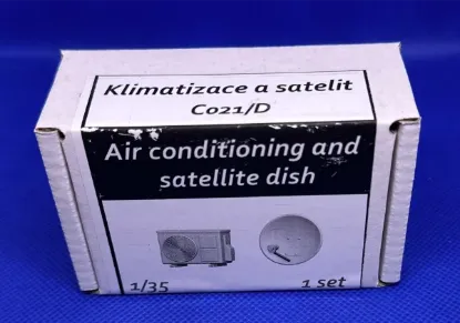 Picture of I/35 Air conditioning and satellite dish + decals - Firma49 C021/D