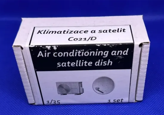 Picture of I/35 Air conditioning and satellite dish + decals - Firma49 C021/D
