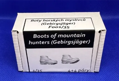 Picture of I/35 Boots of mountain hunters (Gebirgsjäger) - Firma49 F001/35