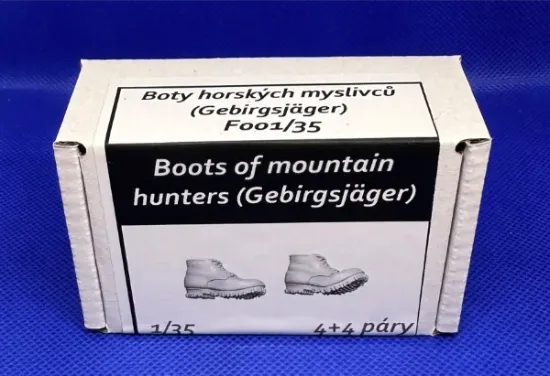 Picture of I/35 Boots of mountain hunters (Gebirgsjäger) - Firma49 F001/35