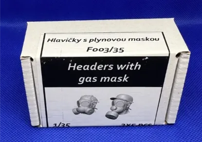 Picture of I/35 Headers with gas mask - Firma49 F003/35