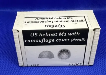 Picture of I/35 US helmet M1 with camouflage cover (detail) - Firma49 H032/35