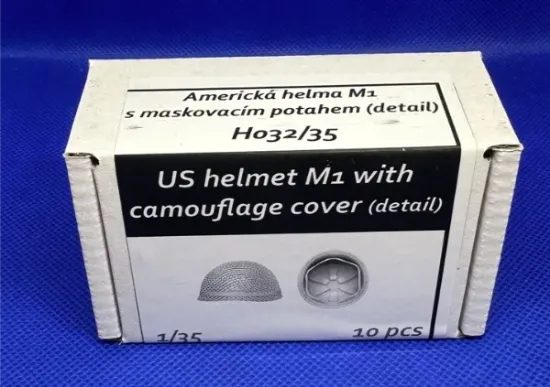 Picture of I/35 US helmet M1 with camouflage cover (detail) - Firma49 H032/35