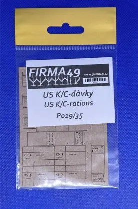 Picture of I/35 US K/C Rations - Firma49 P019/35