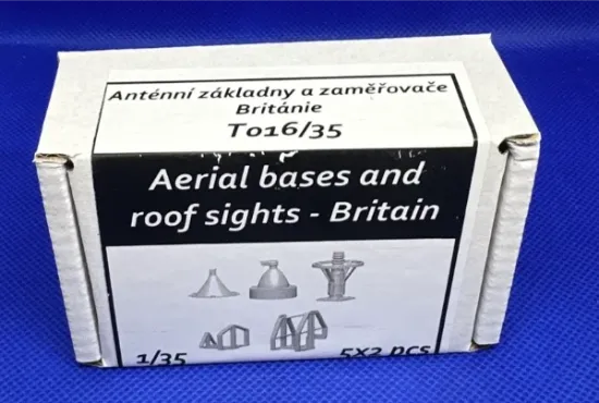Picture of I/35 Aerial bases and roof sights - Britain - Firma49 T016/35