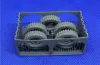 Picture of I/35 Wheels for Schwimmwagen „wide“ (underinflated) - Firma49 T071/35