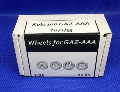Picture of I/35 Wheels for GAZ-AAA - Firma49 T072/35