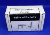 Picture of 1/35 Table with chairs - Firma49 C012/35