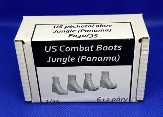 Picture of 1/35 US Combat Boots Jungle (Panama) - Firma49 F030/35