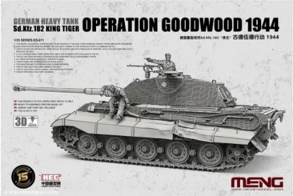 Picture of 1/35 Sd.Kfz. 182 King Tiger -Operation Goodwood 1944 - Meng Model ES-011