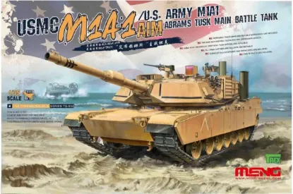 Picture of 1/35 Abrams M1A1 AIM / M1A1 TUSK - Meng Model TS-032