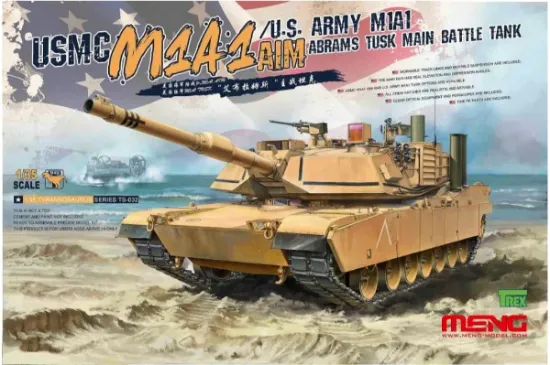 Picture of 1/35 Abrams M1A1 AIM / M1A1 TUSK - Meng Model TS-032