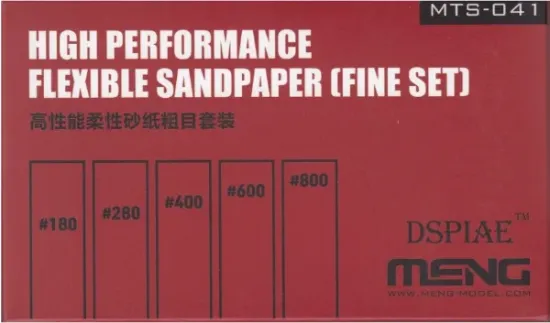 Picture of High Performance Flexible Sandpaper Sanding Stick Set - Meng Model MTS-041