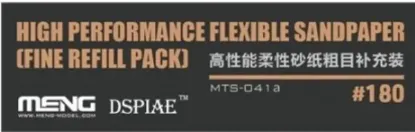Picture of High Performance Flexible Sandpaper (Extra Fine Refill Pack/1000#) - Meng Model MTS-042a