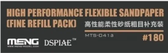 Picture of High Performance Flexible Sandpaper (Extra Fine Refill Pack/1000#) - Meng Model MTS-042a