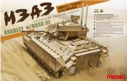 Picture of 1/35 U.S. Cavalry Fighting Vehicle M3A3. Bradley w/BUSK III - Meng Model SS-006