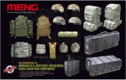 Picture of 1/35 Modern U.S. Military Individual Load-Carrying Equipment - Meng Model SPS-015