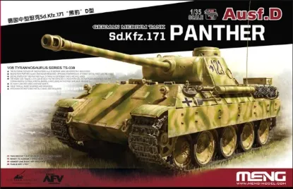 Picture of 1/35 German Medium Tank Sd.Kfz.171 Panther Ausf.D - Meng Model TS-038