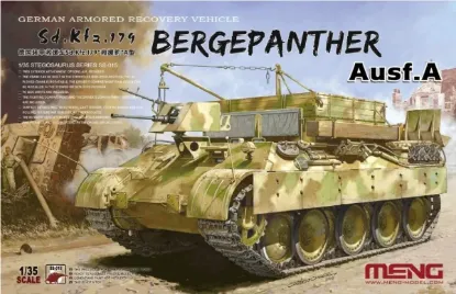 Picture of 1/35 Bergepanther Ausf.A. German Armored Recovery Vehicle Sd.Kfz.179 - Meng Model SS-015