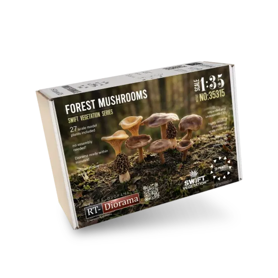 Picture of 1/35 Forest Mushroom Set - RT Diorama 35315