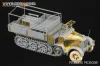 Picture of 1/35 WWII German Sd.Kfz.7 8t Half-Track Late Production PE Set (Dragon 6562) - Voyager Model PE35335