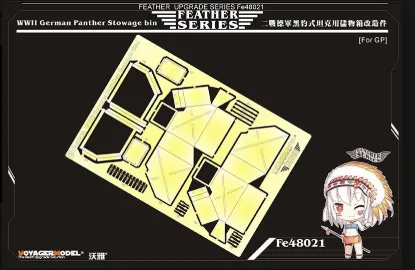 Picture of 1/48 WWII German Panther Stowage Bin Set (Universal) - Voyager Model FE48021