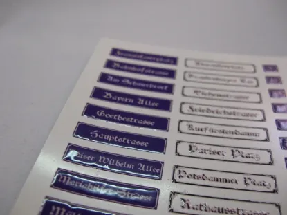 Picture of 1/35 Enamel German Street Signs Set - Reality in Scale 35002
