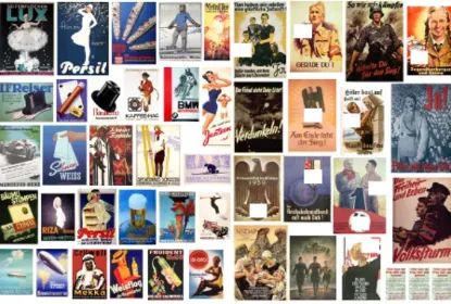 Picture of 1/35 Mixed Commercial & Political Posters WWII Era – Germany - Reality in Scale 35026