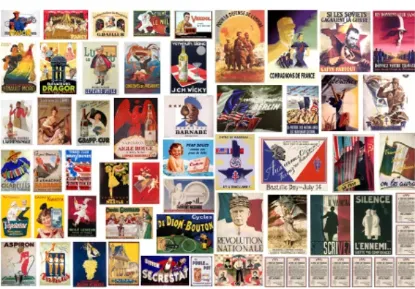 Picture of 1/35 Mixed Commercial & Political Posters WWII Era – France - Reality in Scale 35027