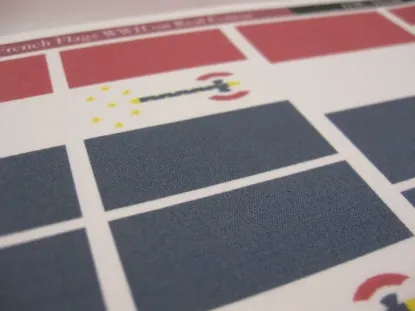 Picture of 1/35 French War Flags on Real Cotton - Reality in Scale 35061