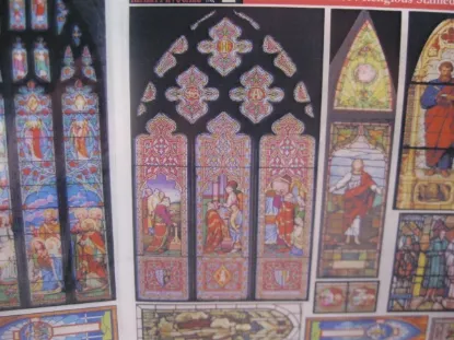 Picture of 1/35 Religious Stained Glass Windows - Reality in Scale 35064