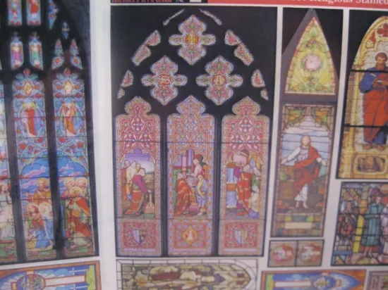 Picture of 1/35 Religious Stained Glass Windows - Reality in Scale 35064